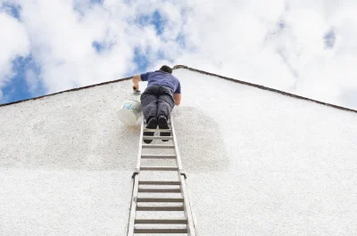 Peinture extérieure à Lapouyade — façades et ravalement